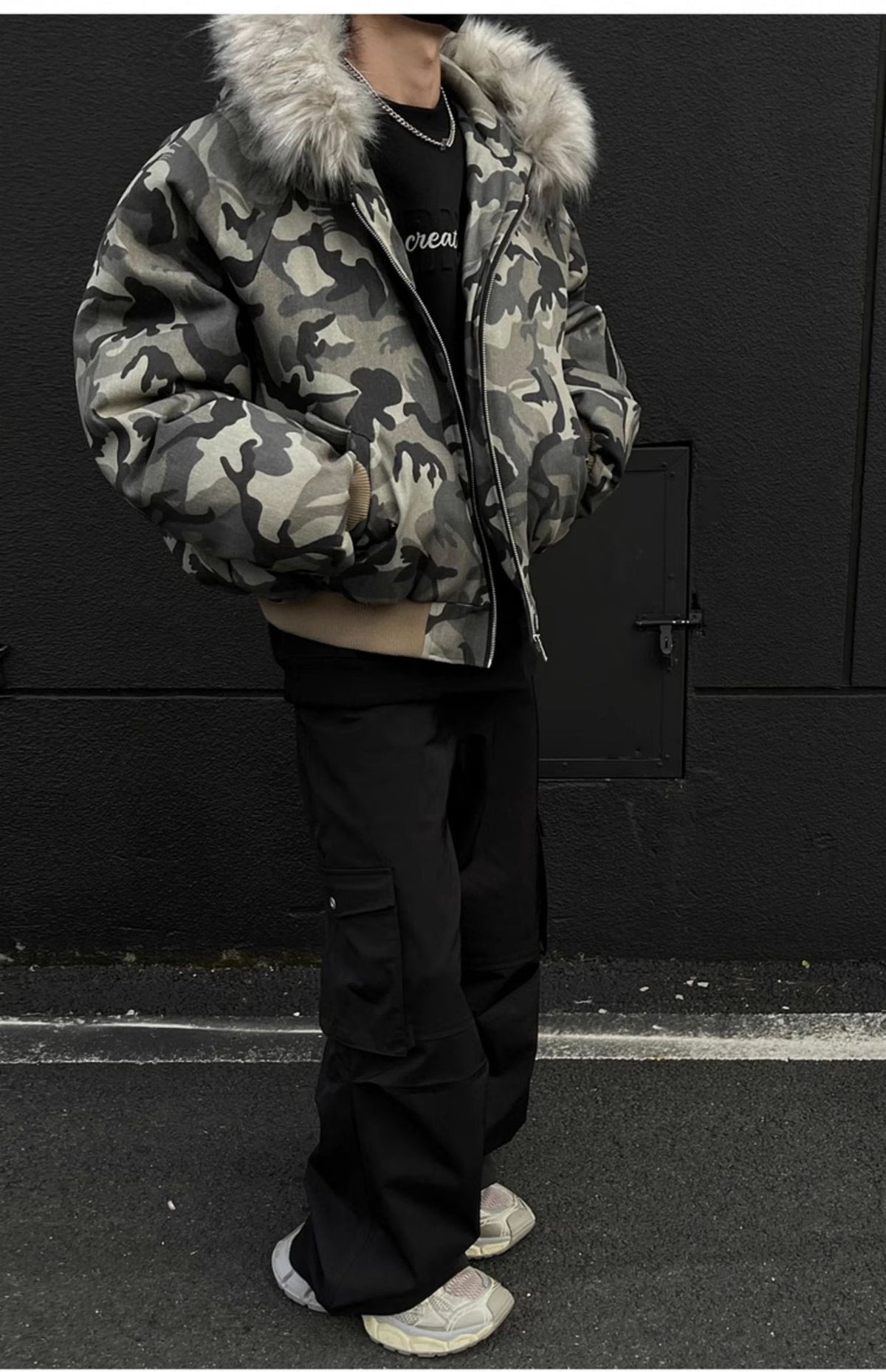 Rell Camo Boxy Jacket