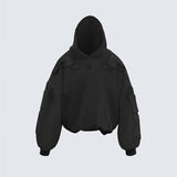 Skeleton 'Underworld' 3D Hoodie Black, XS - Streetwear Hoodie - Slick Street