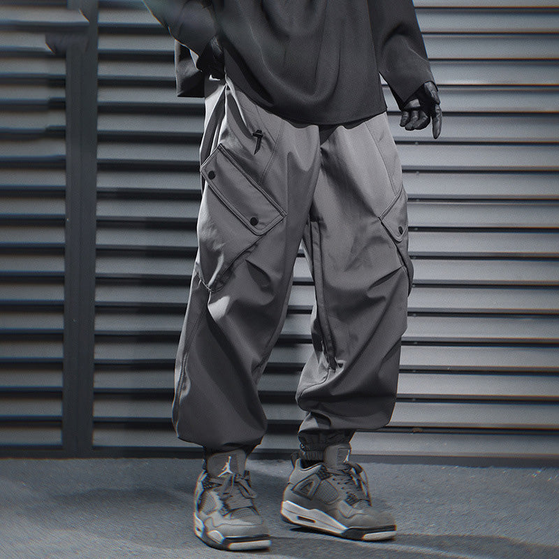 Dark Industry T1 Cargo Joggers , - Streetwear Cargo Pants - Slick Street