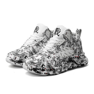 Ghost Runners - Arctic Marble , - Streetwear Shoes - Slick Street