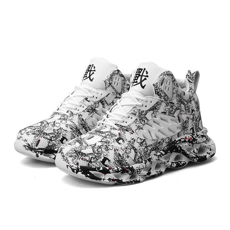 Ghost Runners - Arctic Marble , - Streetwear Shoes - Slick Street