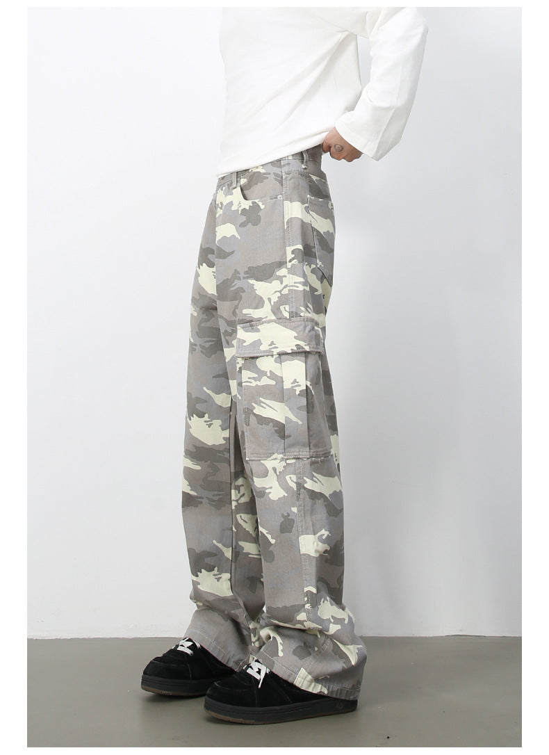Gideon Camo Relaxed Cargos