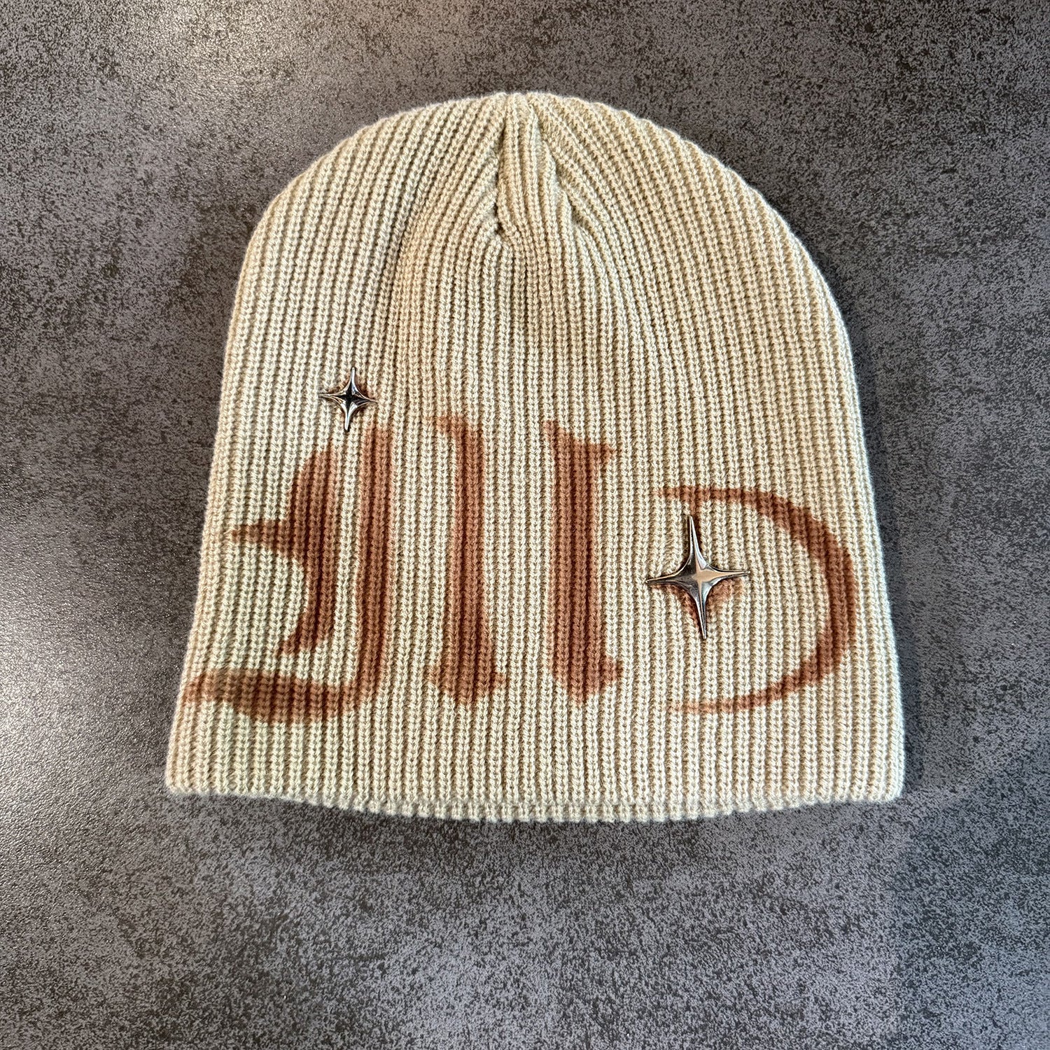 Metallic Star Beanie