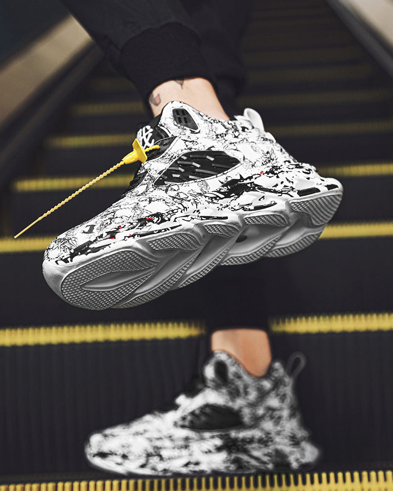 Ghost Runners - Static Noir , - Streetwear Shoes - Slick Street
