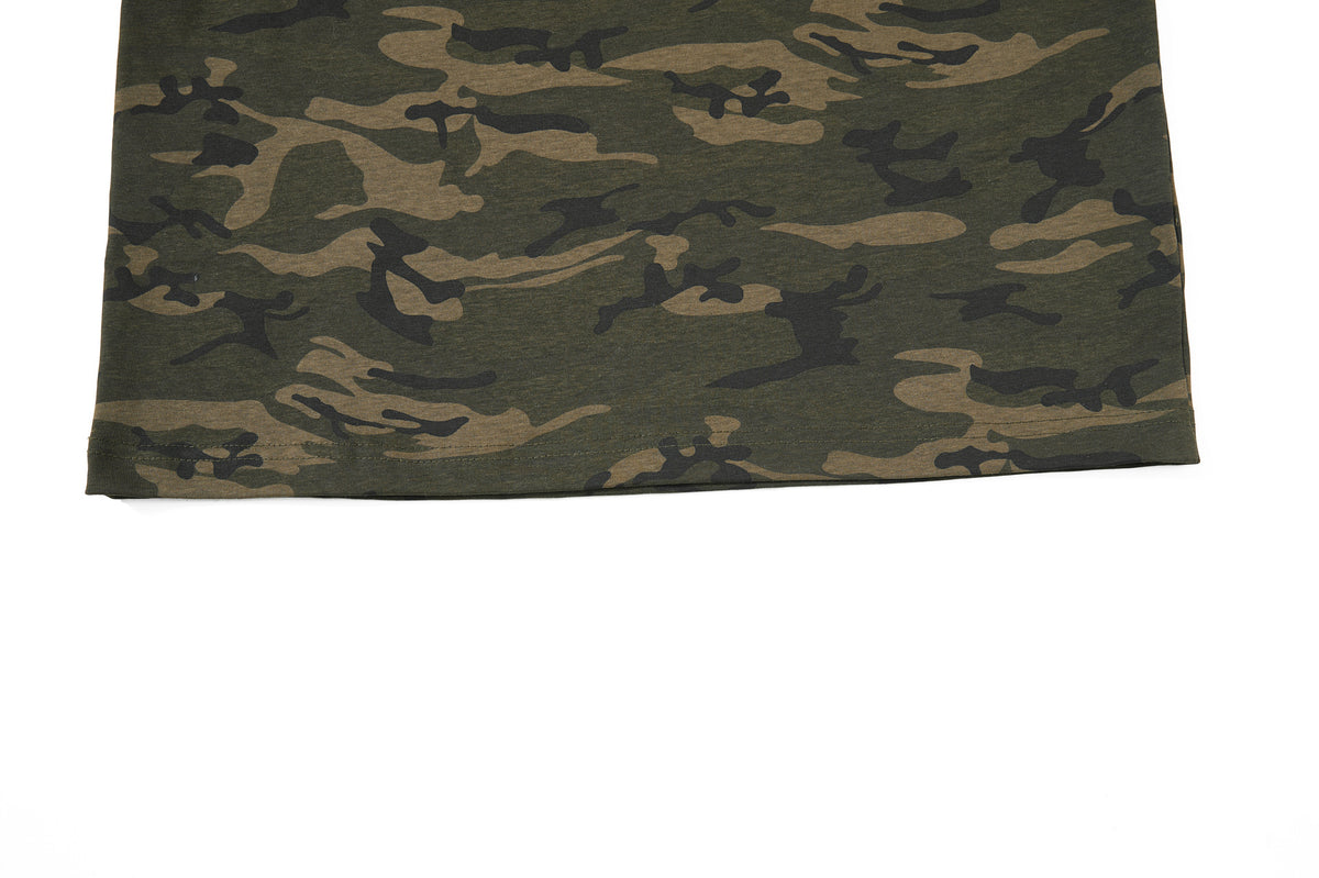Camo Script T-Shirt
