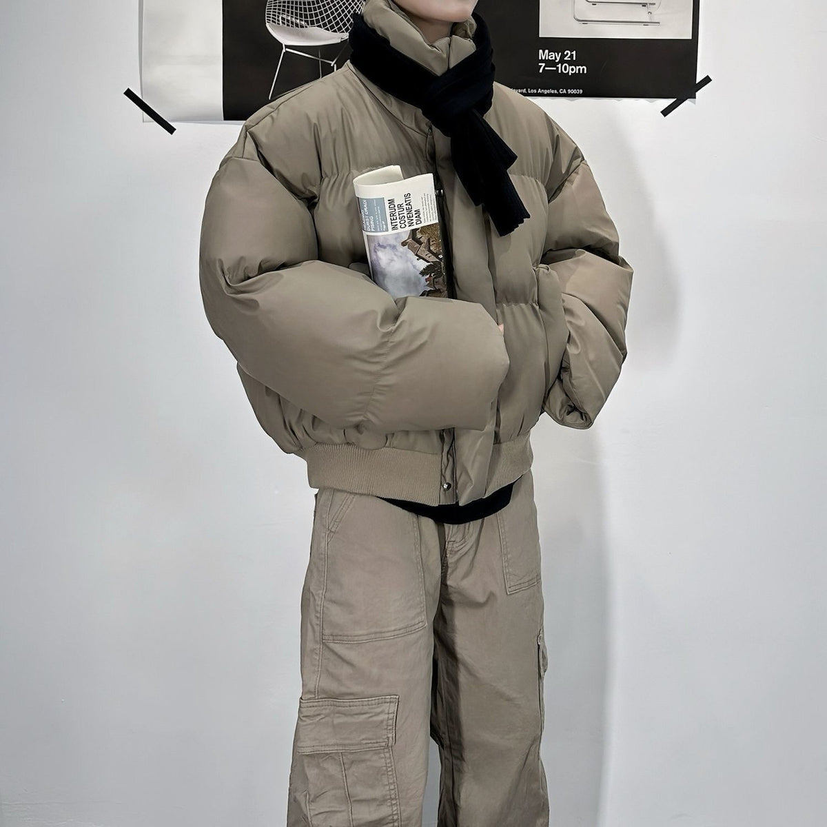 Loam Zip Puffer Jacket , - Streetwear Jacket - Slick Street