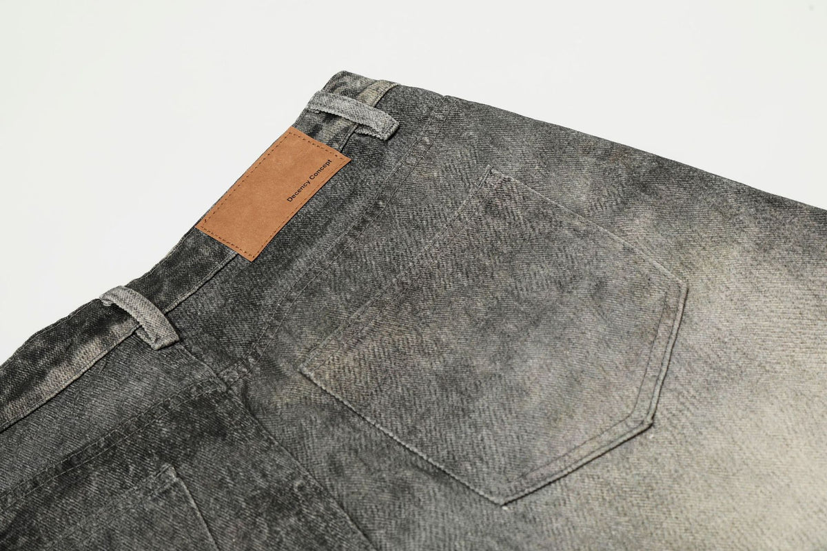 Dirty Grey Blade Jeans , - Streetwear Jeans - Slick Street