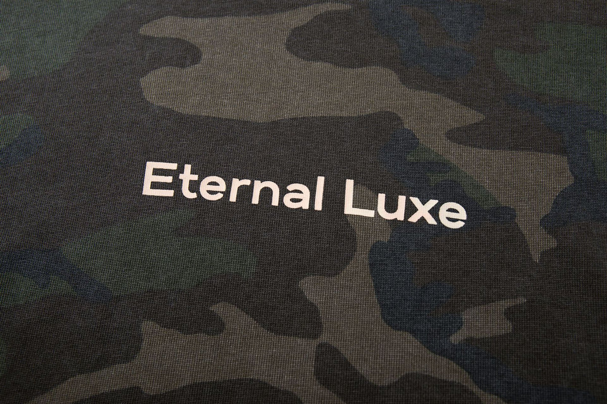 Luxe Camo Waffle Knit Long Sleeve