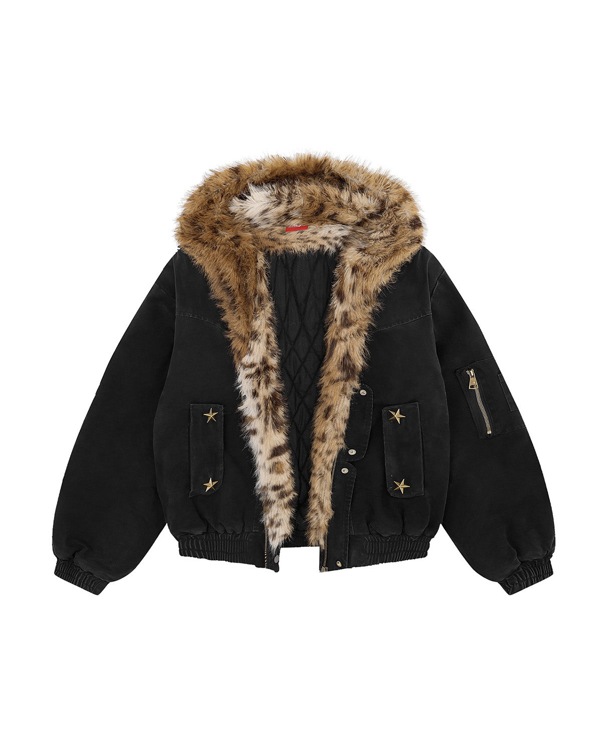 Kell Quilted Fur Jacket