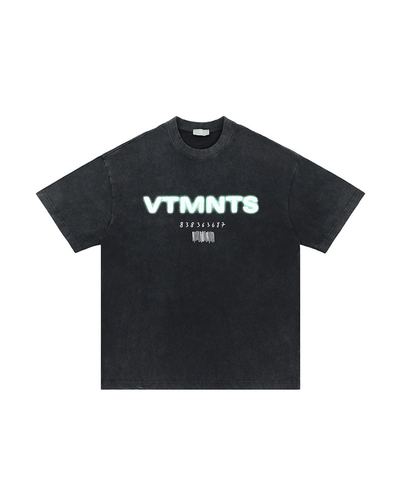 VTMNTS Black Tee Black, S - Streetwear T-Shirt - Slick Street
