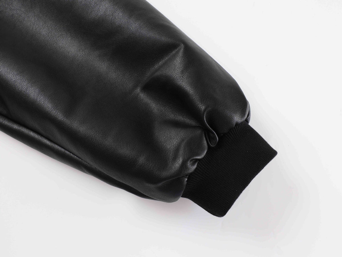 Galen Faux Leather Jacket