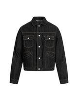 Foundry Contrast Stitch Denim Jacket