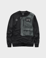 Aviator AIM Sweatshirt Black, XS - Streetwear Sweatshirts - Slick Street
