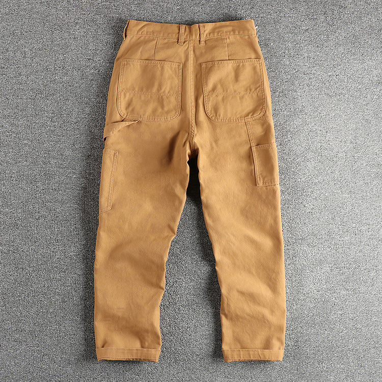 Canvas Carpenter Pants , - Streetwear Pants - Slick Street