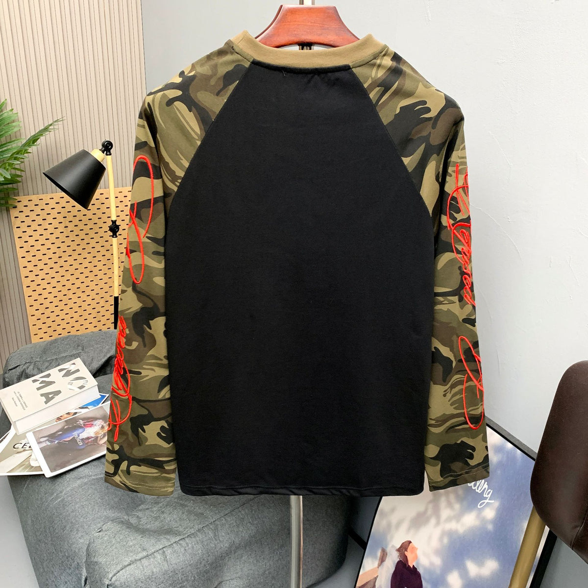 Yori Camo Raglan Long Sleeve
