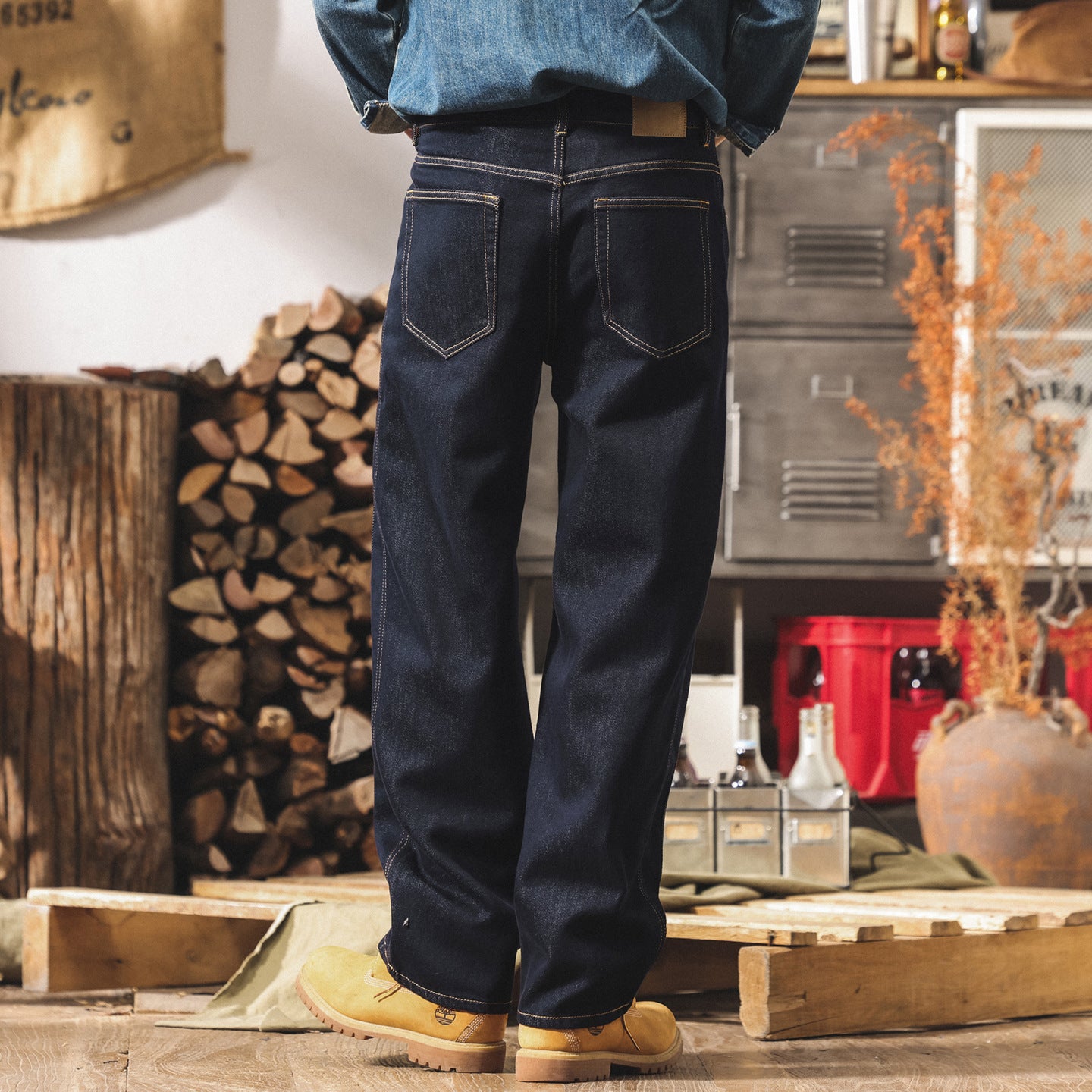 Classic Raw Denim Jeans , - Streetwear Jeans - Slick Street