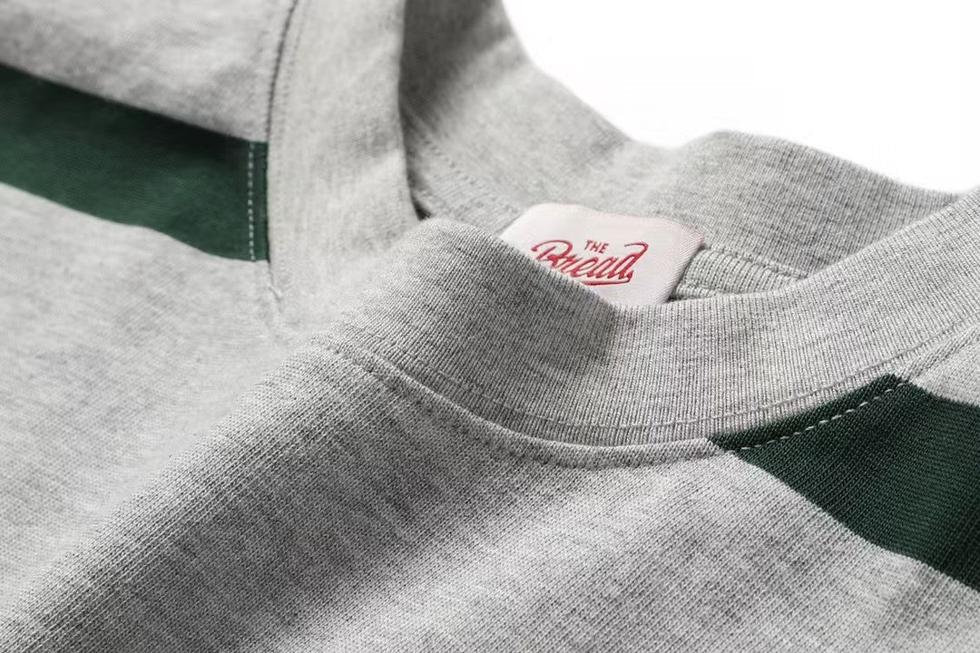 Retro Heavyweight Striped Cotton Tee , - Streetwear T-Shirts - Slick Street