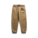 Heavyweight Fleece Joggers Khaki, S-29 - Streetwear Joggers - Slick Street