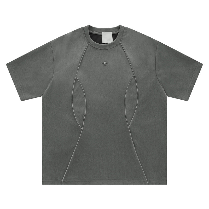 Minimalist Urban T-Shirt Grey, XS - Streetwear T-Shirt - Slick Street