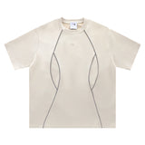 Minimalist Urban T-Shirt Apricot, XS - Streetwear T-Shirts - Slick Street