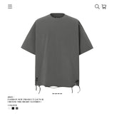 Crox T-Shirt Grey, XS - Streetwear T-Shirts - Slick Street