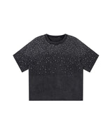 Cael Rhinestone Washed Tee