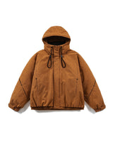 Venture Thick Winter Jacket Orange, S - Streetwear Jacket - Slick Street
