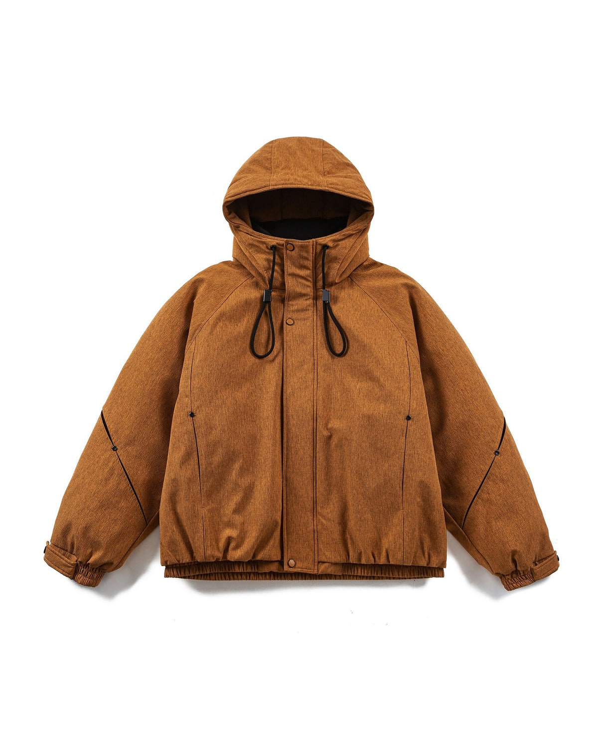 Venture Thick Winter Jacket Orange, S - Streetwear Jacket - Slick Street