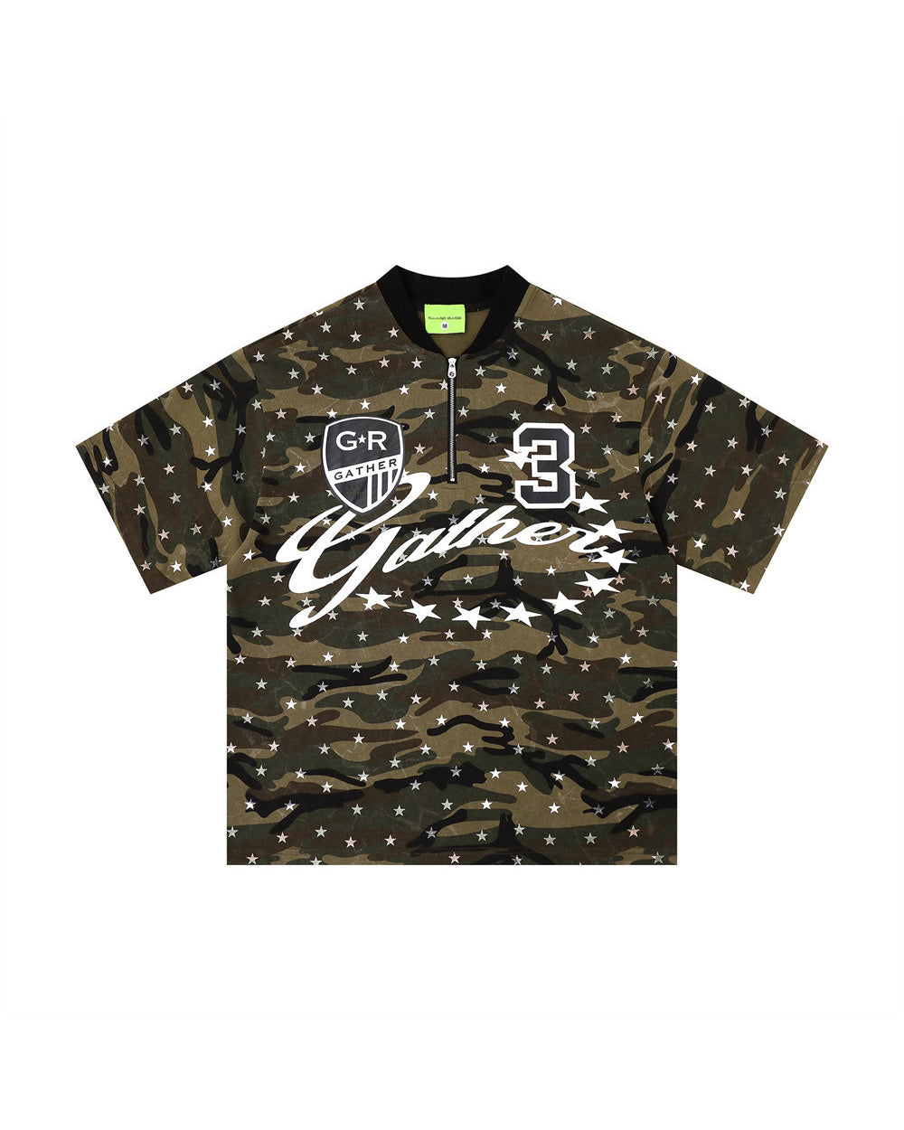 Senn Camo Zip T-Shirt