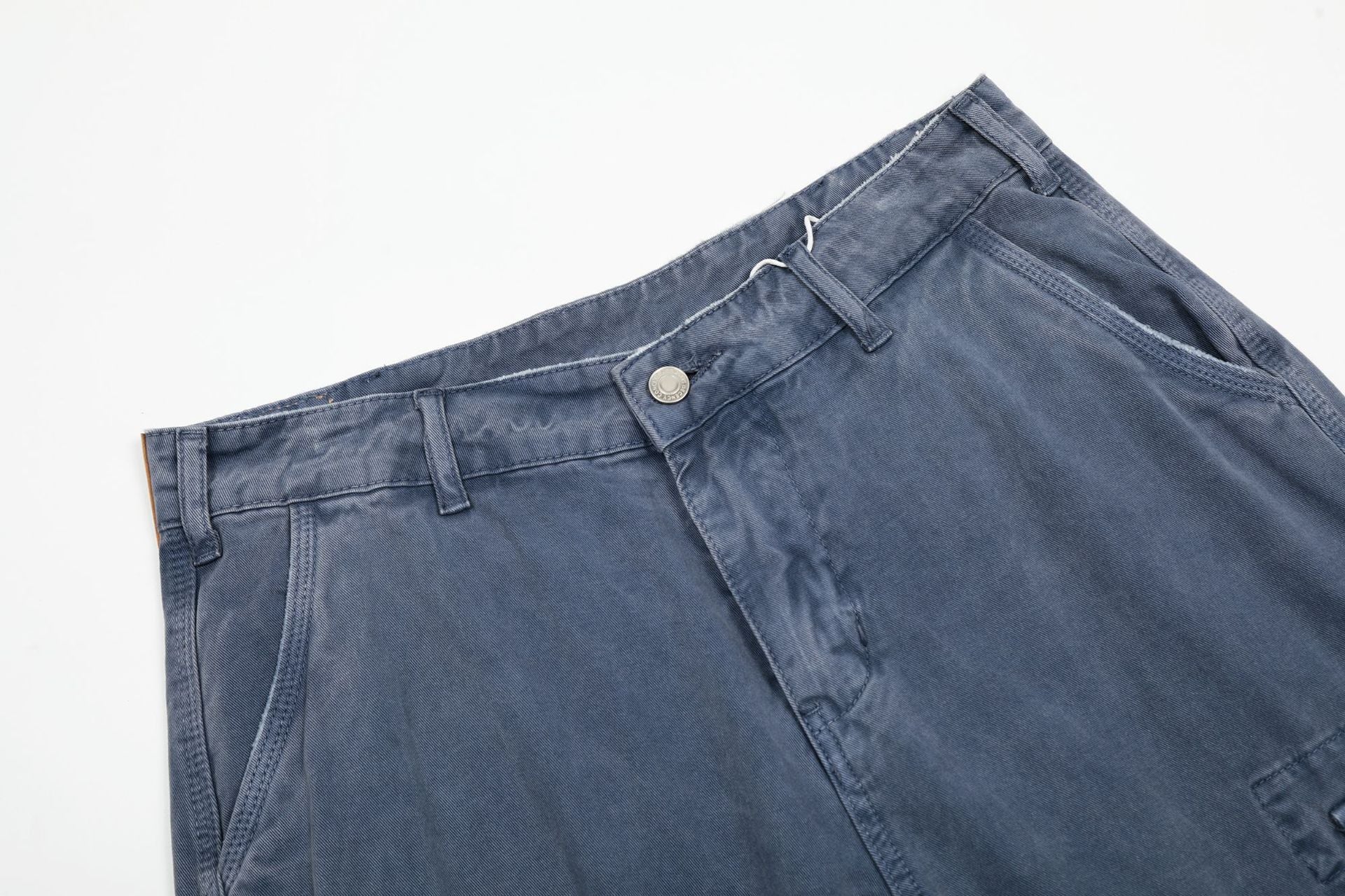 Retro Loose Fit MultiPocket Denim Cargo Jeans , - Streetwear - Slick Street