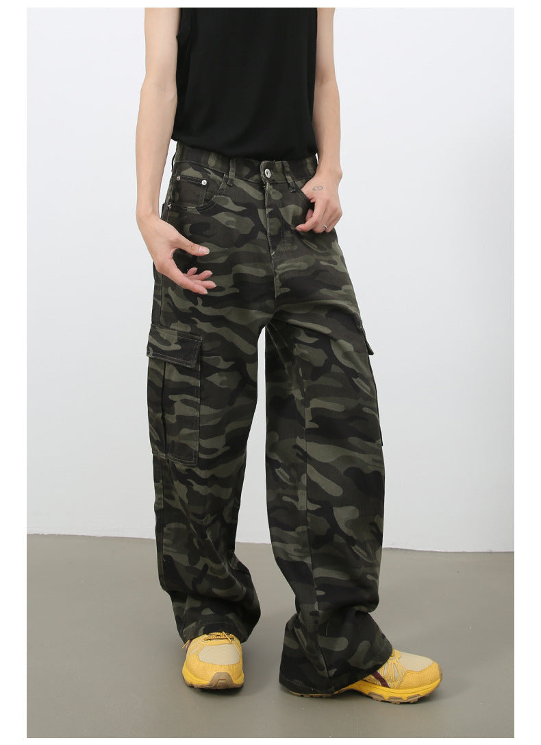 Gideon Camo Relaxed Cargos