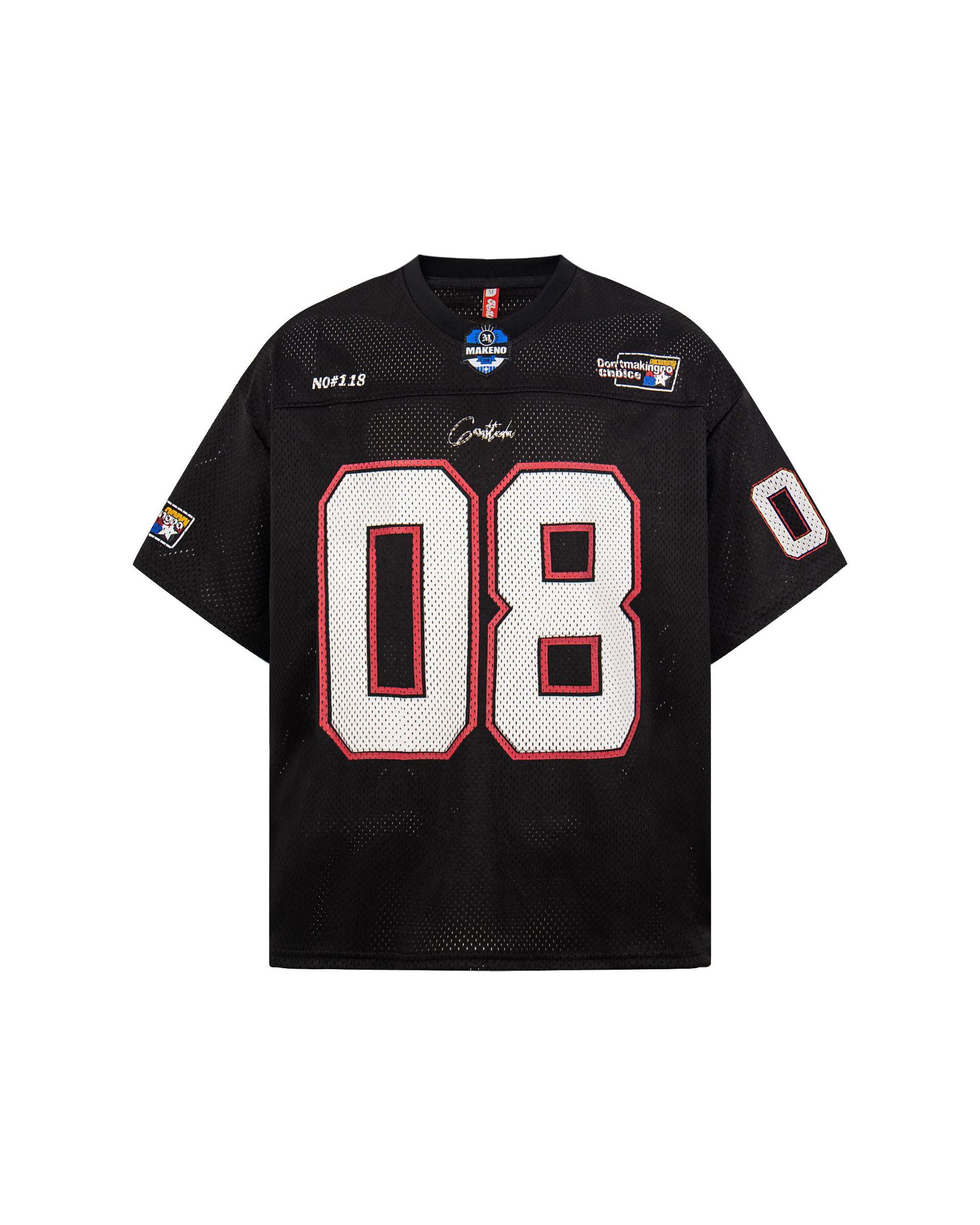Nox Number 8 Jersey Black, M - Streetwear Jersey - Slick Street