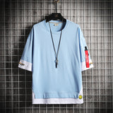 Blacktipe V2 T-Shirt Sky Blue, XS - Streetwear T-Shirts - Slick Street
