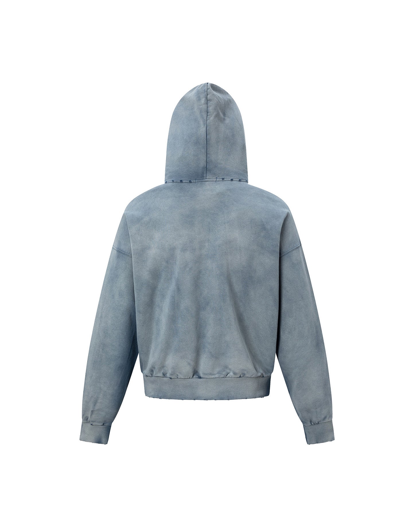 Knox Washed Boxy Zip Hoodie , - Streetwear Hoodie - Slick Street