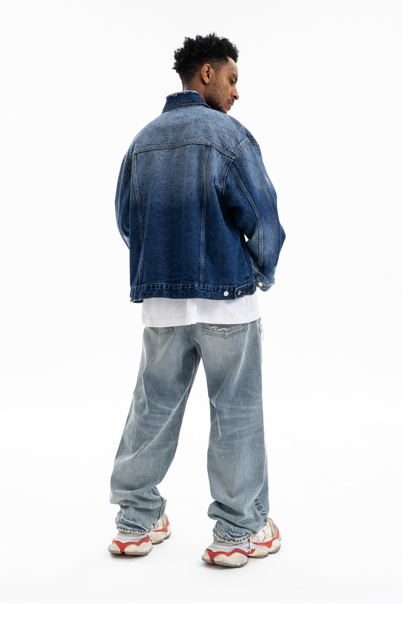 Kairo Denim Jacket , - Streetwear Jacket - Slick Street