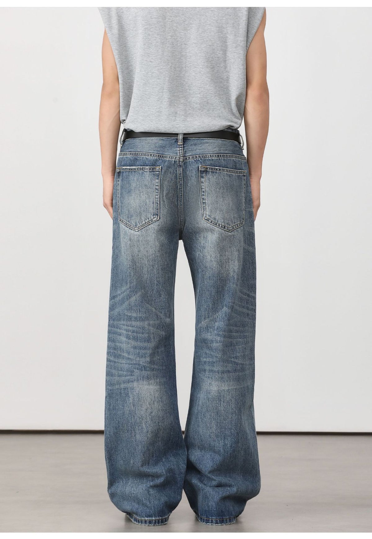 Distressed Flared Jeans