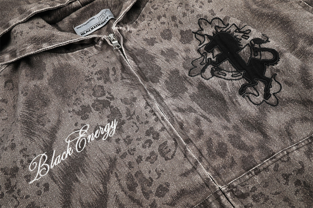 Falk Leopard Hoodie