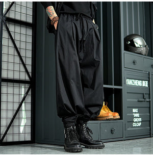 Japanese Dark Lantern Pants , - Streetwear Pants - Slick Street