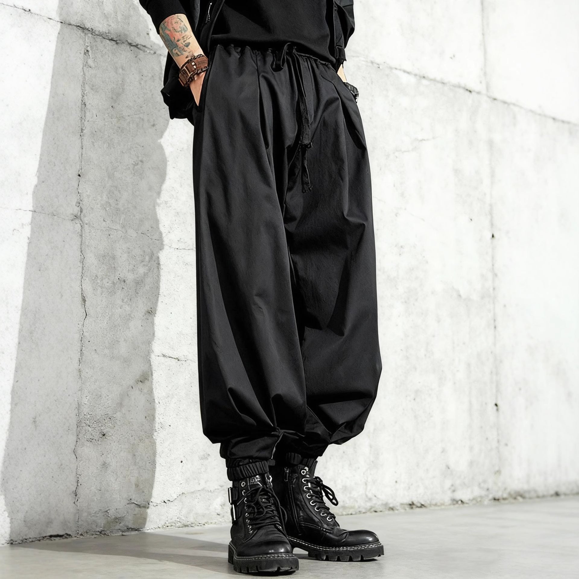 Japanese Dark Lantern Pants , - Streetwear Pants - Slick Street