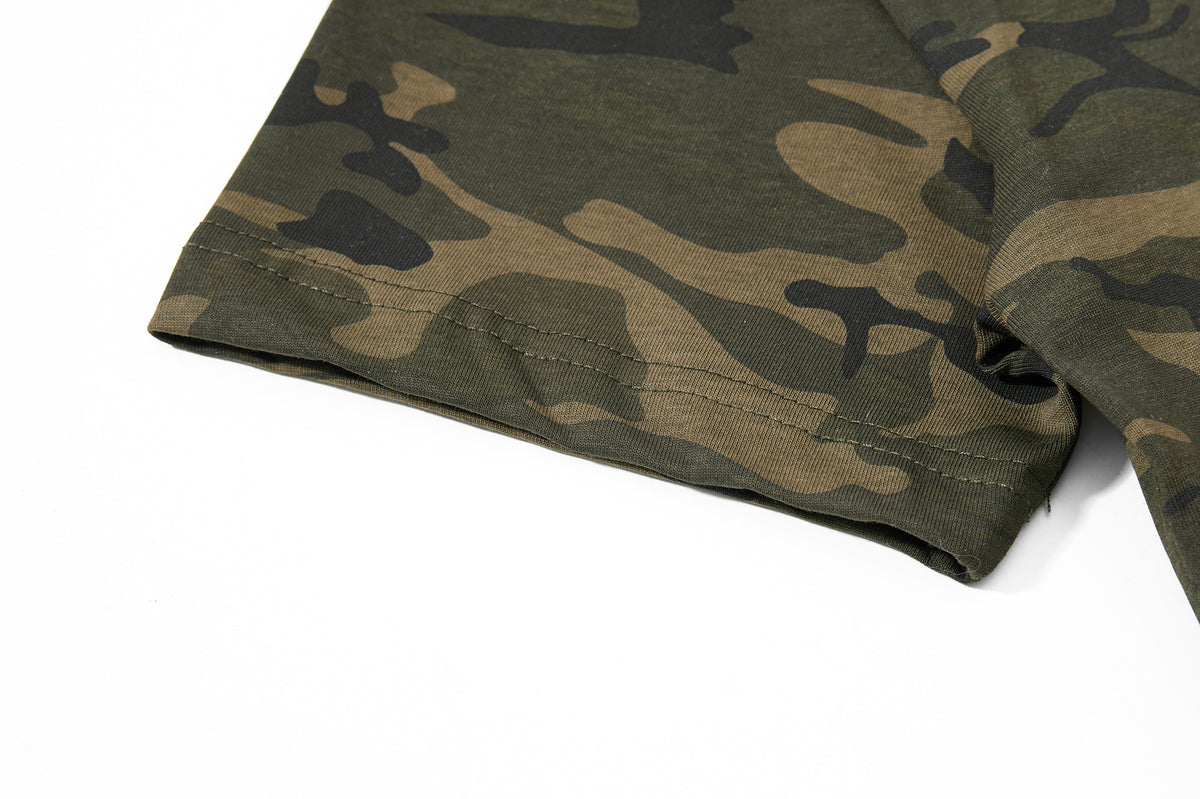 Camo Script T-Shirt