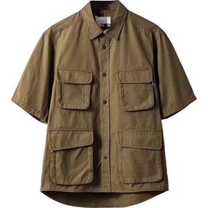 Vintage Military M42 Paratrooper Shirt , - Streetwear Shirt - Slick Street