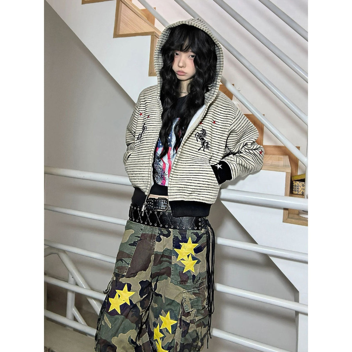 Red Star Unicorn Hoodie