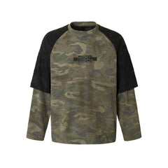 Number 7 Camo Long Sleeve Tee