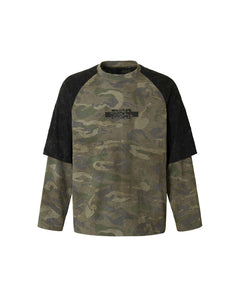 Number 7 Camo Long Sleeve Tee