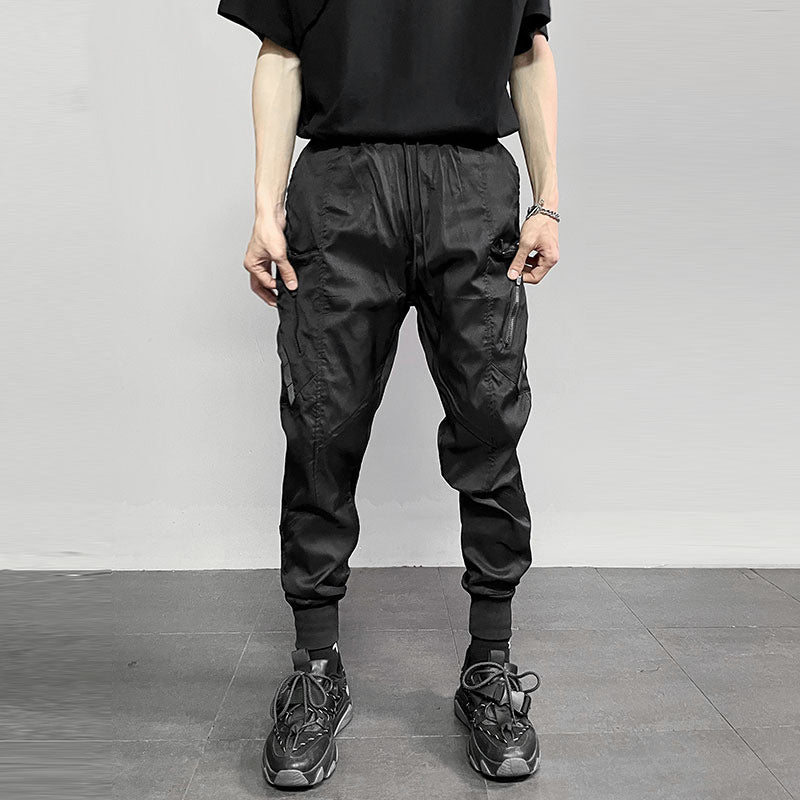 Slim Fit 'Nightshade' Cargo Pants , - Streetwear Cargo Pants - Slick Street