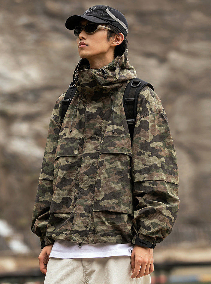 Spring Mountain V1 Lightweight Nylon Jacket , - Streetwear Jacket - Slick Street