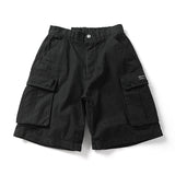 Urban Distressed Camo Shorts Black, XS - Streetwear Shorts - Slick Street