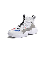 Orbit Knit Runners - Cloud Orbit White/Grey - Cloud Orbit, US 5 - Streetwear Shoes - Slick Street