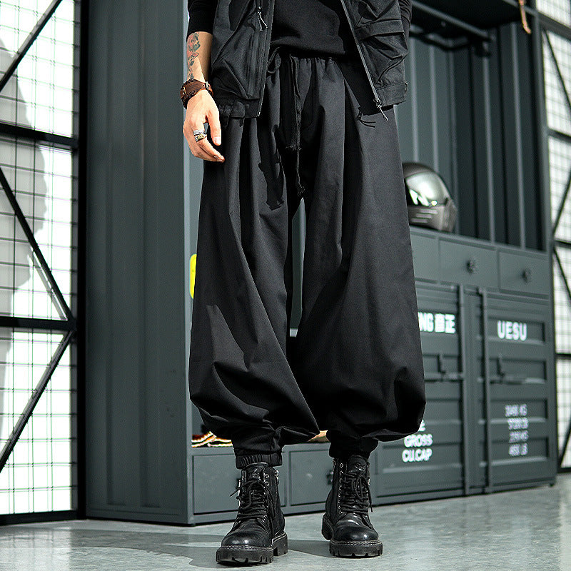 Japanese Dark Lantern Pants , - Streetwear Pants - Slick Street