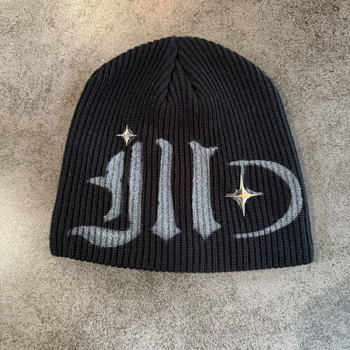Metallic Star Beanie